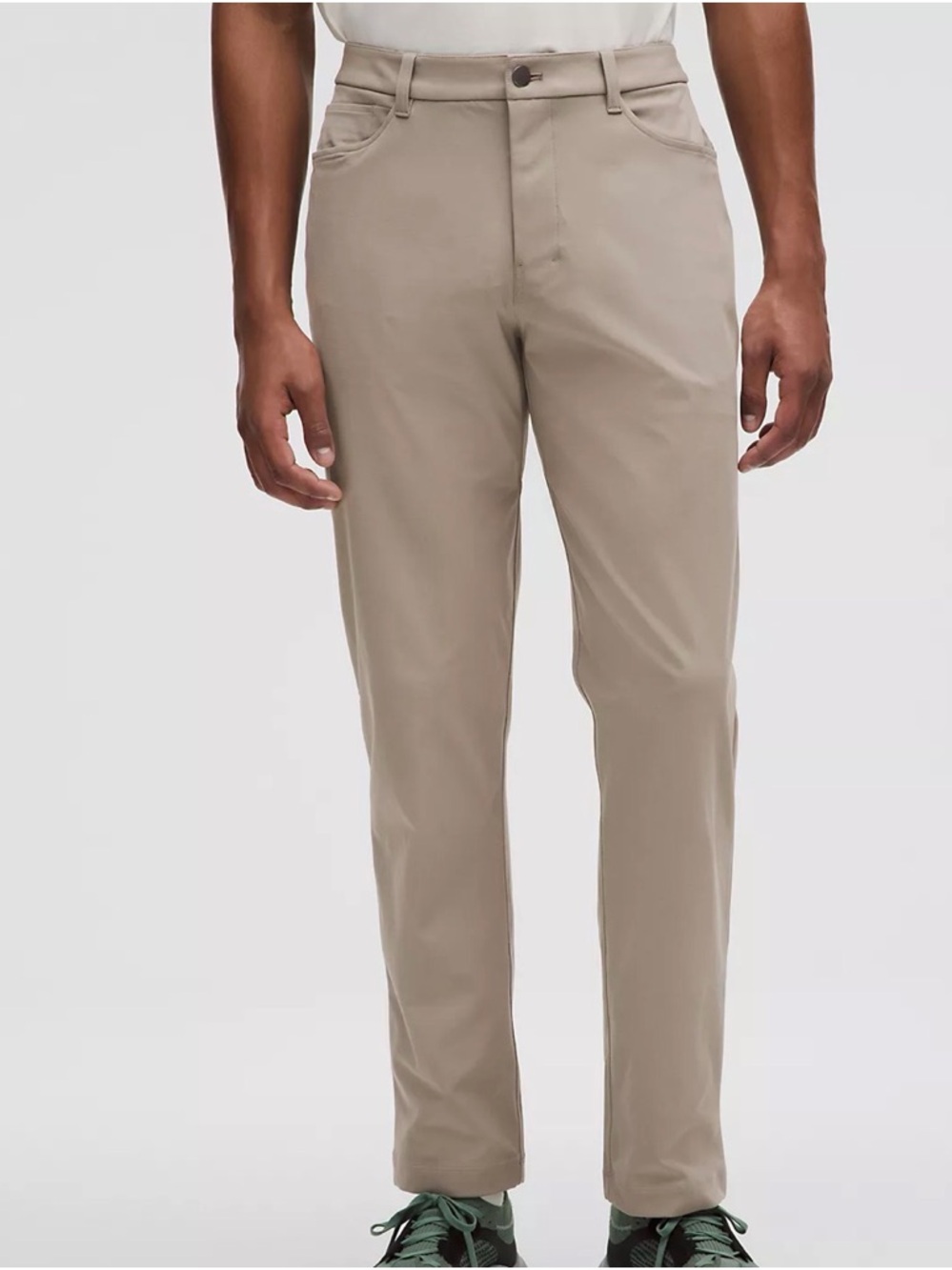 EUC lululemon athletica Men's ABC 5 Pocket Pant Tan